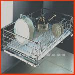 K5Superior Soft-closing Slide Wire Kitchen Four Side Bowl &amp;Plate Drawing Basket Storage WF-SPTJ007T WF-K5SPTJ007T