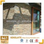 KINSLATE S-0506A Rusty/Muticolor Slate Glued Natural Stone S-0506A