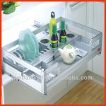 Kitchen Cabinet Aluminium Four Side Stove Multi-purpose Drawer Basket WF-N1057 WF-N1057