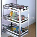 Kitchen Storage &gt;&gt;Stainless steel Drawer Basket WF-N1074