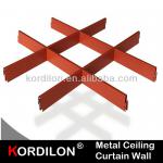 Kordilon grid ceiling aluminium celling tiles aluminum ceiling