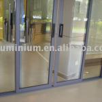 KTC 88 SLIDING aluminium door with four sashes sliding door