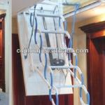 L-04 2013 hottest high quality steel folding electric attic ladders L-04