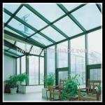 Laminated glass sun house