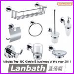 Lanbath[7520A]Newest outlets hardware china bathroom accessories bathroom accessory sets 7520