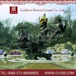 Large horse shape zhejiang supplies oem best sale well quality bronze sculpture for sale BS-21