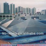 Large Size Outdoor PC Dome Skylight Diameter in 2500mm KM-CG-02