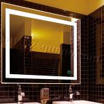 Latest Designed Hotel Rectangular Frameless LED Bath Mirror #.LRM8060F LRM8060F