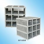 Latticed silencer aluminum foam 1200*600