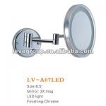 LED wall shaving mirror LV-A07LED