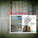 leight weight eps sandwich panel for sound insulation vj- panel