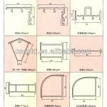 Less than USD1050 per ton UPVC window profile CS130703