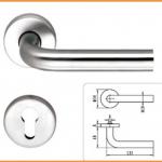 lever type door handle,door lever handle on plate PH-304-8