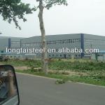 Light steel structure construction workshop for sale