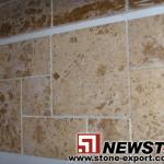 limestone pattern,beige limestone tiles