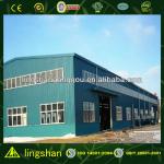 Lingshan High Strength Anti Wind Steel Structure Warehouse--ISO9001:2008 LSWS