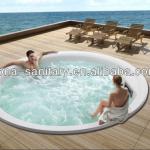 liquid acrylic latest style SPA &amp; swimming massage bathtub M001S