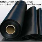 Long silk non-woven geotextile