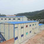 low cost prefab houses customized house for construction site yh