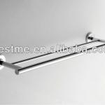 luxury batroom accessories set double towel rack/bathroom accessories T0002