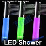 Luxury High Quality Led Hand Shower,Temperature Sensor Detectable RGB 3 Color LED Shower with CE&amp;ROHS Certificates T-LEDS-1002:High Quality LED Hand Shower