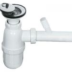 Luxury Siphon for Washbasins with Washer Hose 32 mm (YP028) YP028