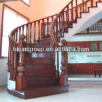 Luxury solid wood stair,staircase, stairway, staircase railing BG180015