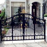 Luxury wrought iron gate According to Customer&#39;s Requirement