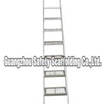 Made In Guangzhou Q235 Steel Scaffold Ladder Type With Hock SL Scaffold Ladder