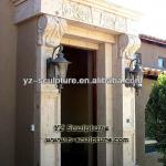 Main gate limestone door surround WECN-004 WECN-004