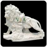 Marble Carving Lions For Home Decoration VAS-B039.C VAS-B039.C