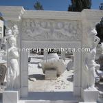 Marble fireplace mantel JXCS1009