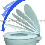 MDF toilet seat with soft close and quick release ED09010SCQR