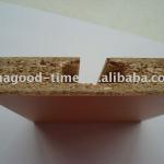 Melamine slotted partical board