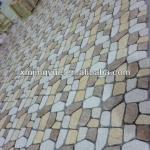 mesh back cobble stones paving stone