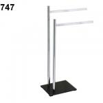 Metal towel rack in chromed towel rack BM747