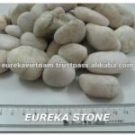 Milky White Tumbled Pebbles Stone Vietnam natural pebbles stone