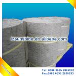 Mineral wool felt of barbed wire