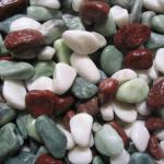 Mix colour Pebbles, cobbles natural stone Mix colour pebble 1