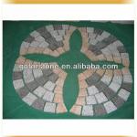 Mixed granite fan pattern paving stone Gofor- paving stone