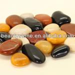 Mixed top polished pebble(single color)