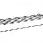 modern design chrome plating quality rolled towerl rack with towel bar HM-A152171-9