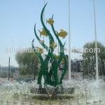 Modern Famous 304#SS Fountain Sculpture for Urban decoration S-1102