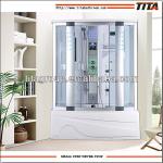 modern luxury steam shower room with whirlpool bathtub A6150