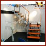 Modular steel wood stairs MK-05b