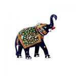 Multicolor Decorative Fingerhut Elephant Statue cc00472