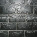 Natural Balck Slate for Interior or Exterior Decorative Wall Stone slate black