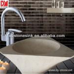 Natural bathroom Marble stone sink DYSINK774