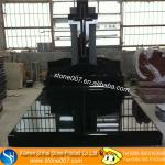 Natural Black granite tombstone with Good Price TMSpecial-11 granite tombstone