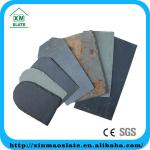 natural black slate stone roof tile callibrated black slate tiles for roof black roofing slate tile WB-4025RG2A